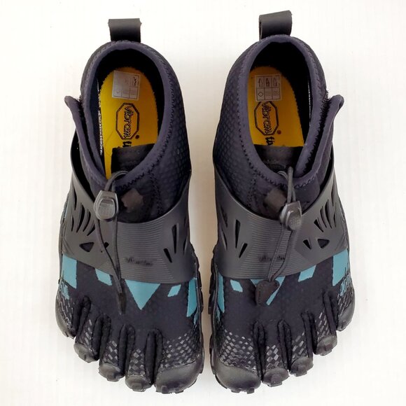 FIVEFINGERS Spyridon MR Elite Women 7.5 Black Vibram Barefoot Toe Shoe Sneakers - Picture 8 of 13